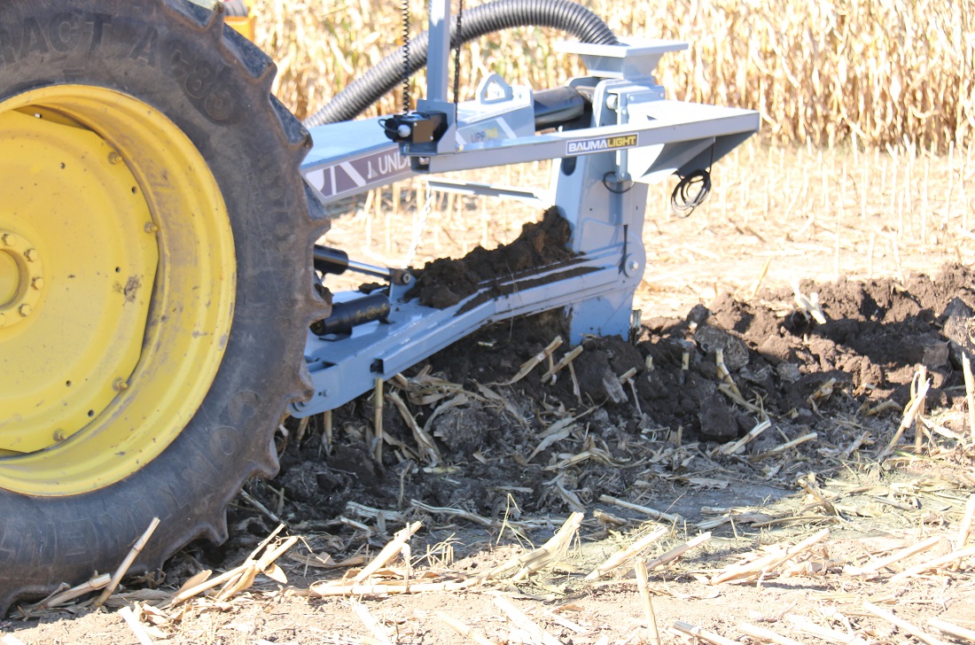 3 point hitch drainage plow