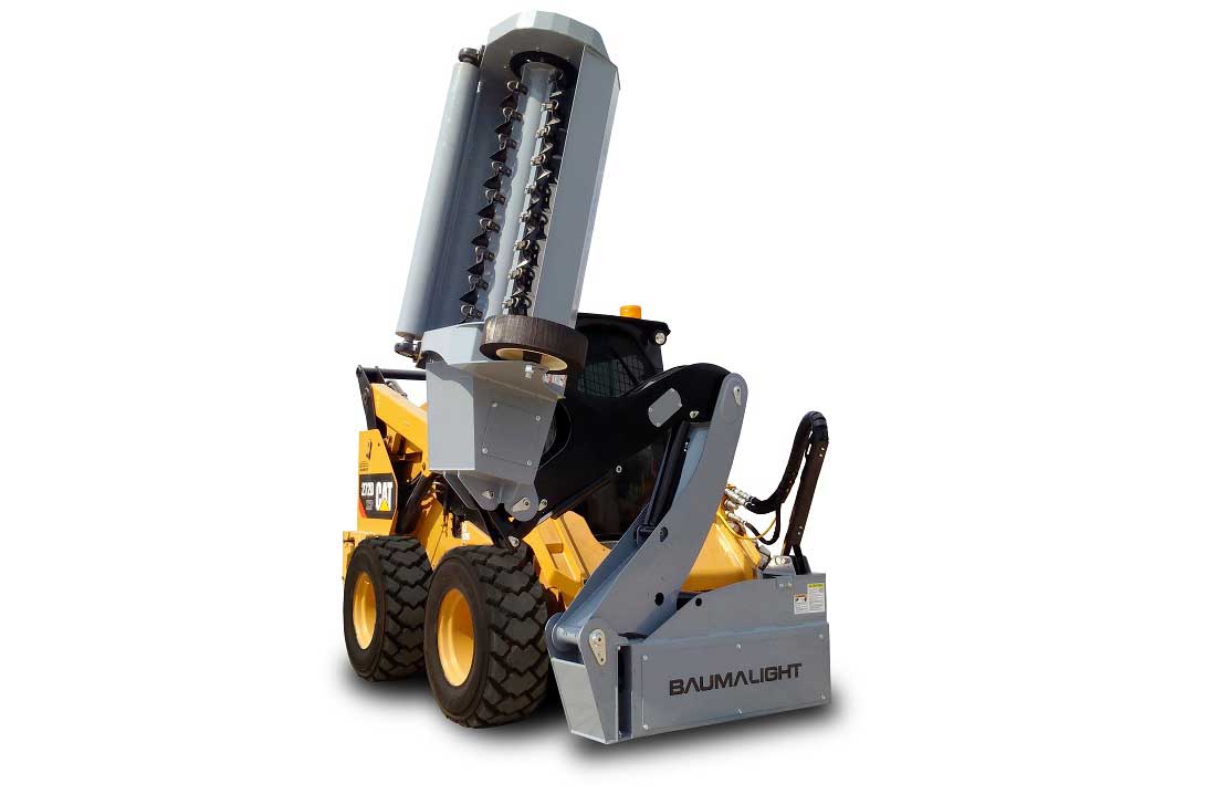 Skidwing SWF580 sur chargeur compact CAT
