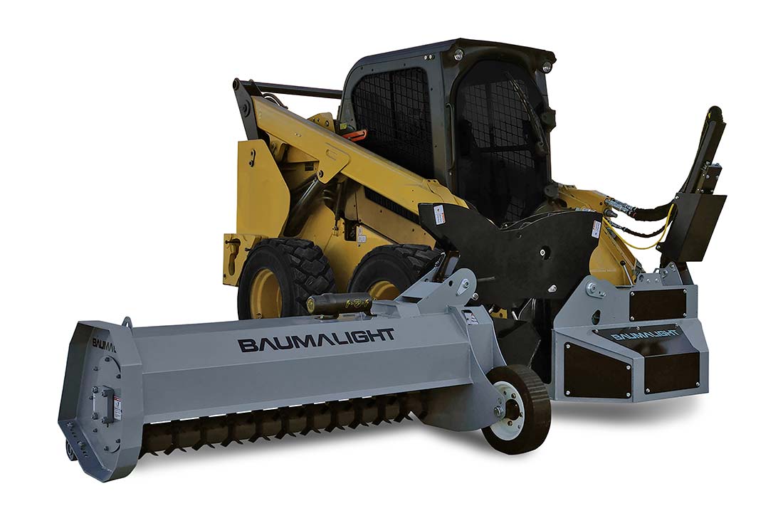 Baumalight SWA550 boom mower for skidsteer