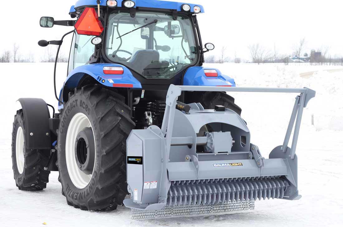 Tractor mount 72 inch Baumalight Brush muchler