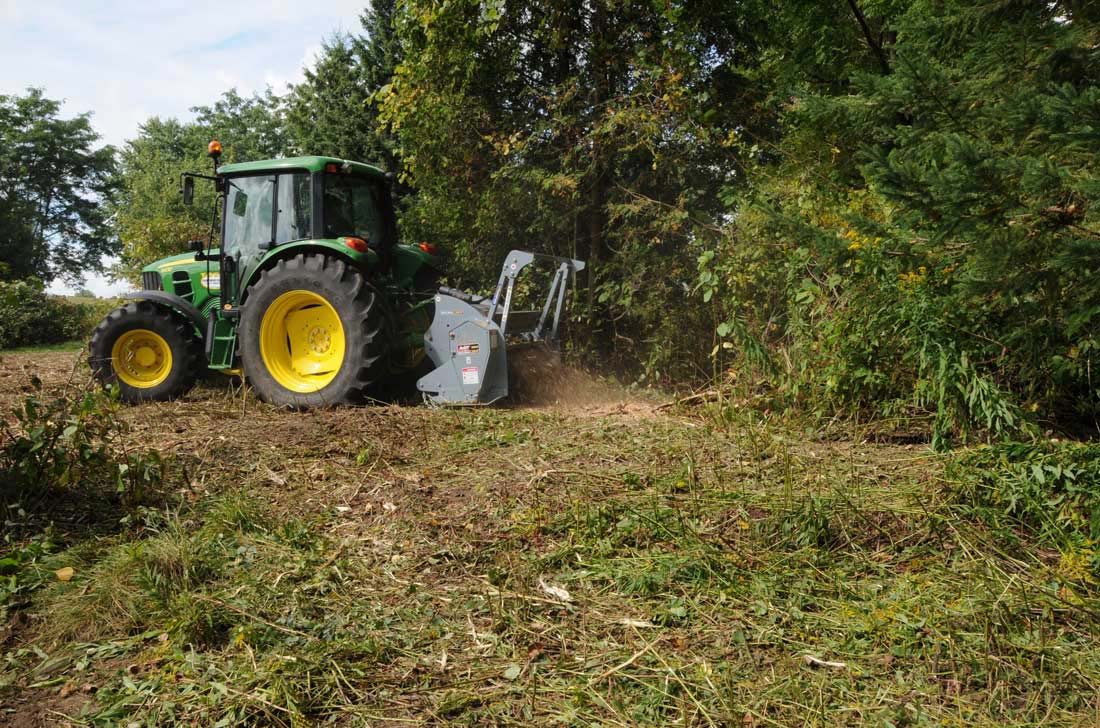 Cleaning up with a Baumalight mulcher