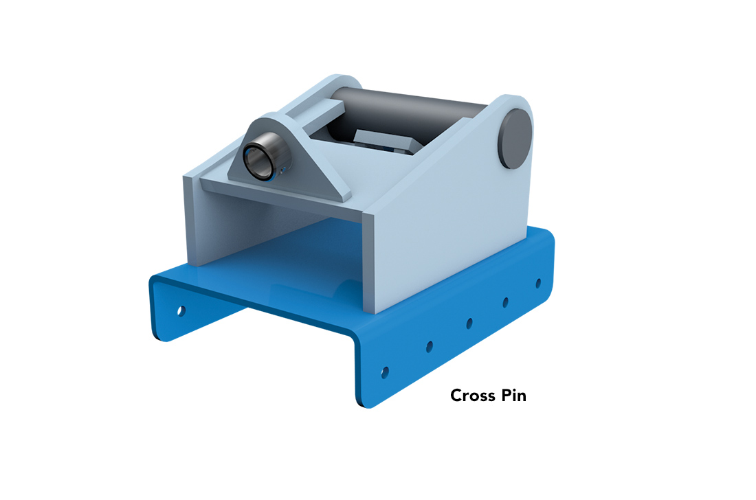 Turn key cross pin