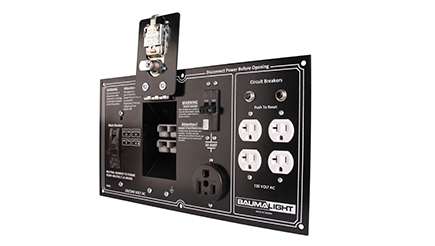 Baumalight KR30,KR44,KR52 generator panel