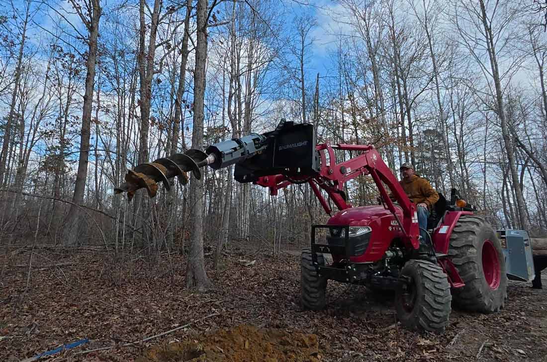 rc582 auger drive for tough jobs