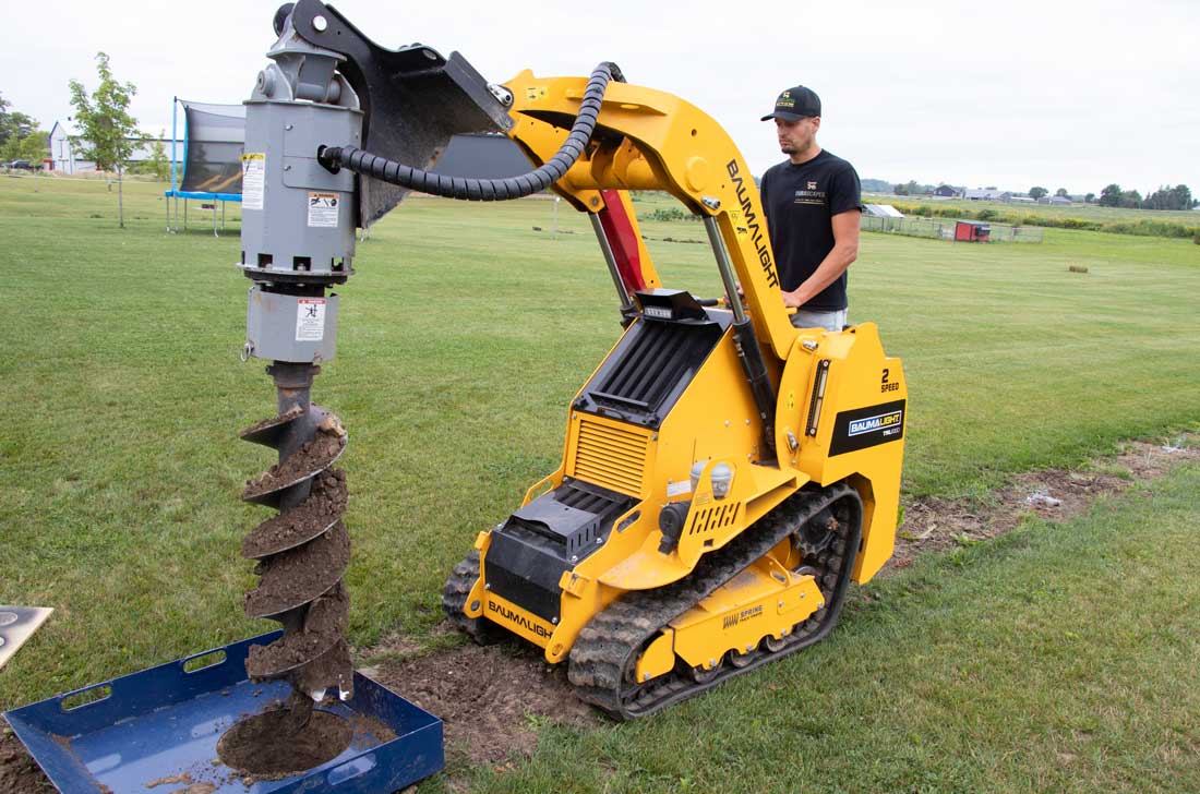 rc586 with double shielded hydraulic hose