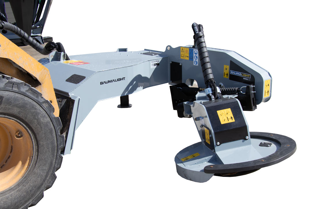 bms230 barrier mower fence line maintenance