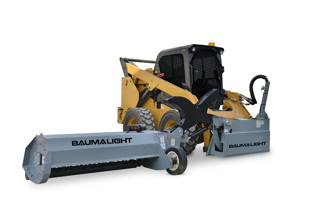 skid steer mower, skid steer mowers, boom mower