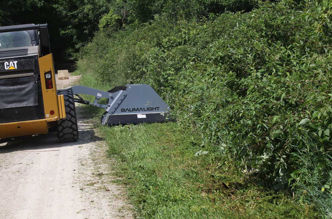 skid steer mower, skid steer mowers, boom mower