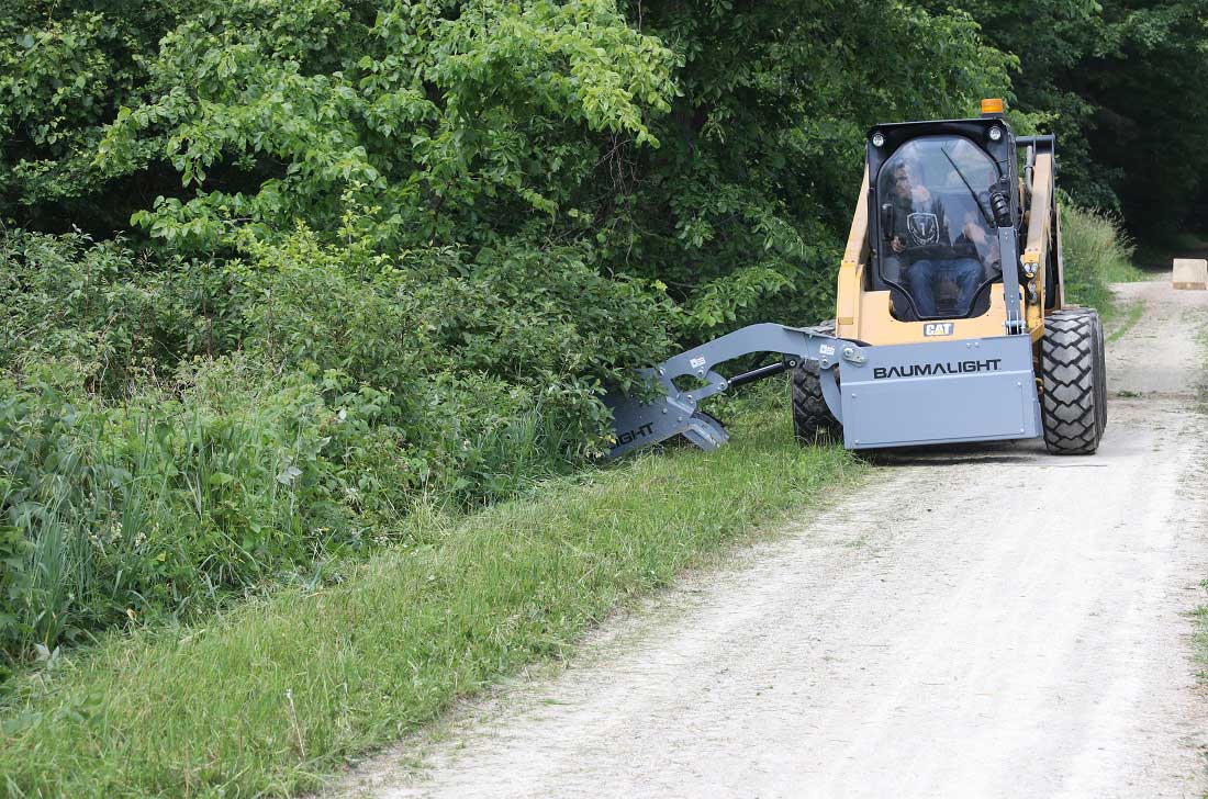 skid steer mower, skid steer mowers, boom mower