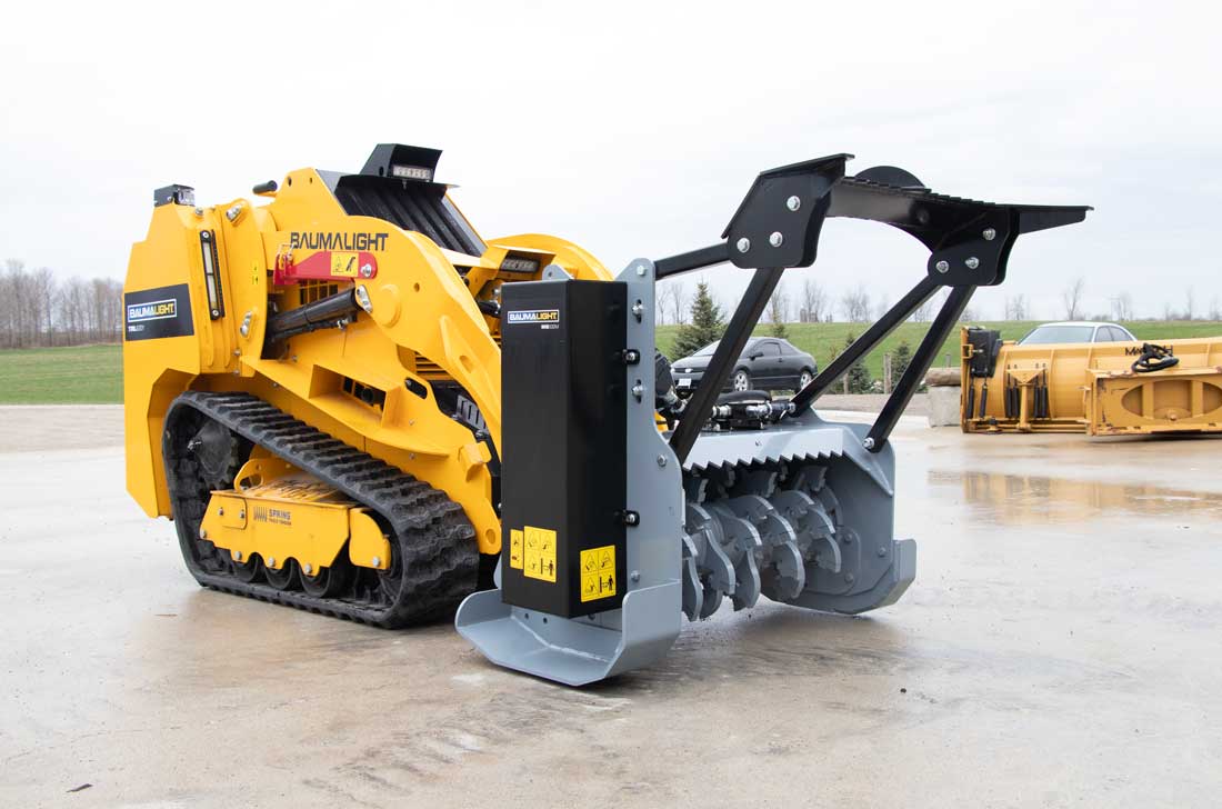 skid steer mulcher, mulcher skid steer, skid steer size chart