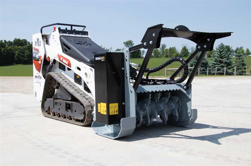 skid steer mulcher, mulcher skid steer, skid steer size chart