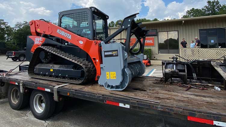 MS1160 on Kubota SVL95-2S Trackloader