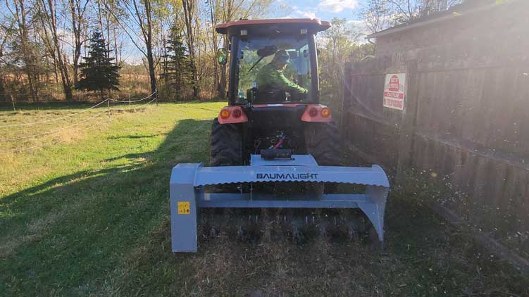 baumalight mp360 customer clear unwanted brush