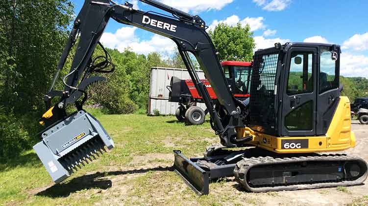 MX530 Mulcher for Mini Excavator