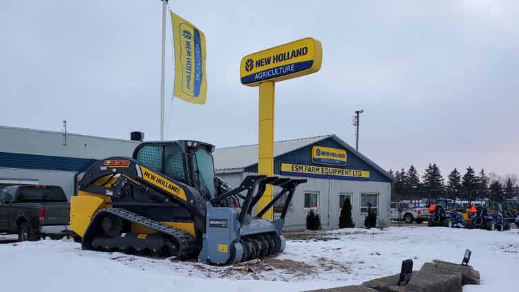 Baumalight MS960 mulcher on C232 new holland