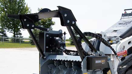 Integrated push bar