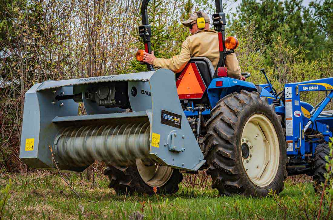 MP348 mulcher with high speed teeth