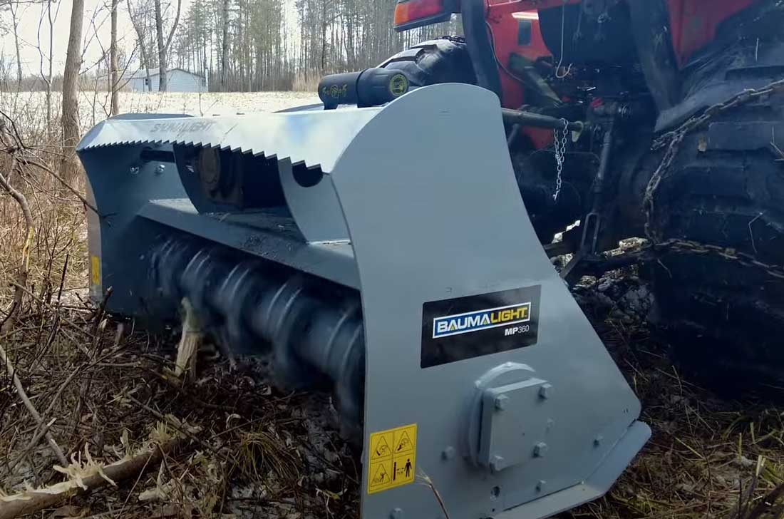 baumalight mp360 for smoother mulching