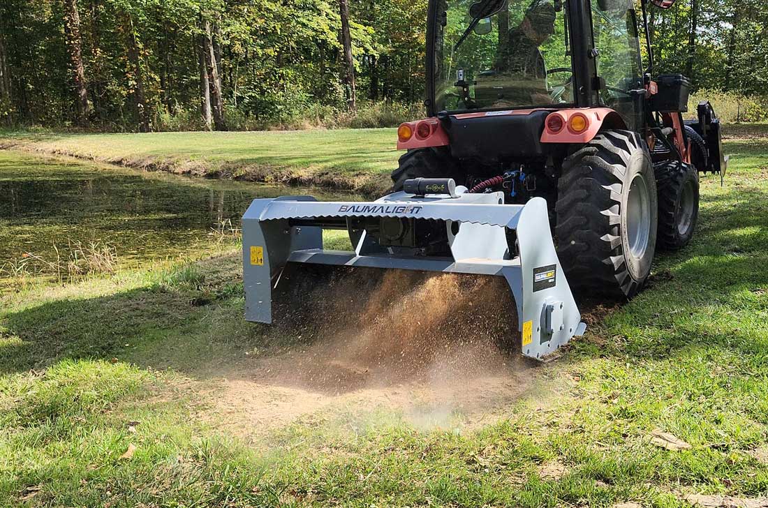 baumalight mp360 in clearing action