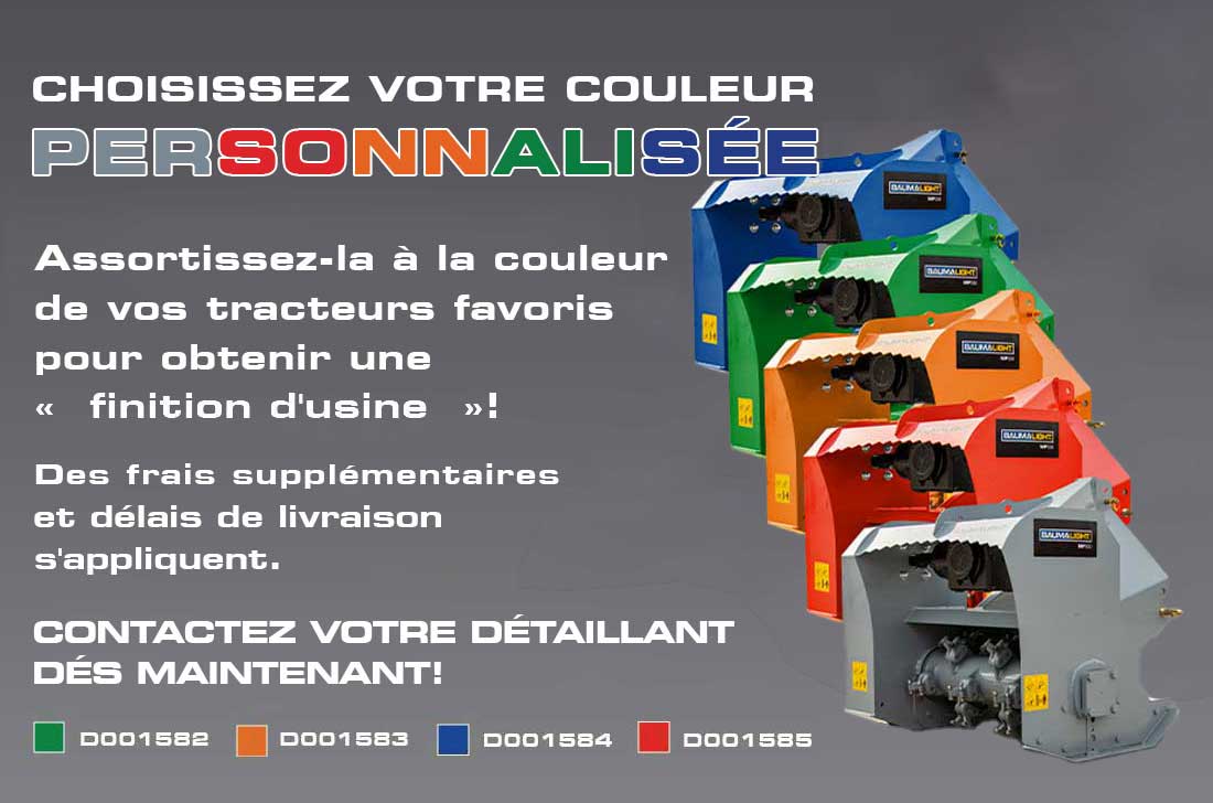 Couleur personnalisée Baumalight