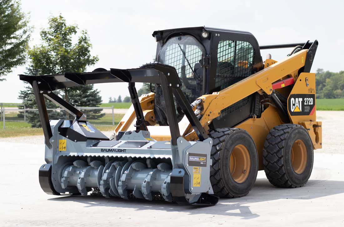 ms1472 brush mulcher integrated push bar