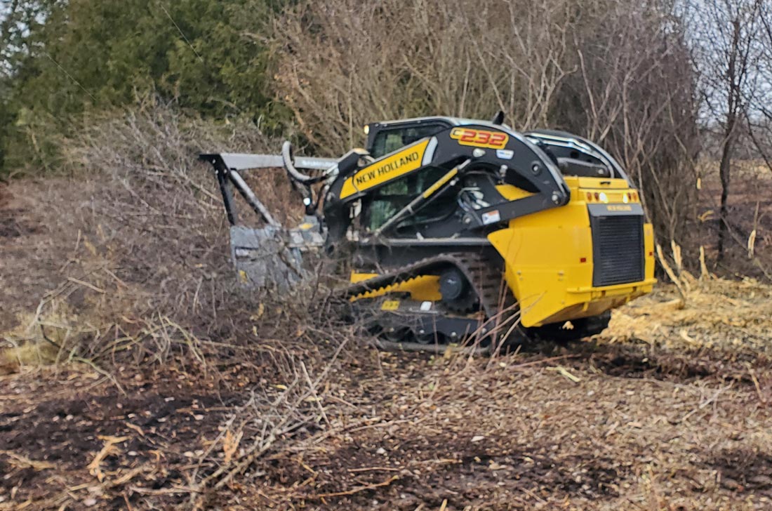 skidsteer mulchers, mulcher for skid steer, mulching head for skid steer