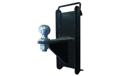 Ball hitch to mini skidsteer adaptor