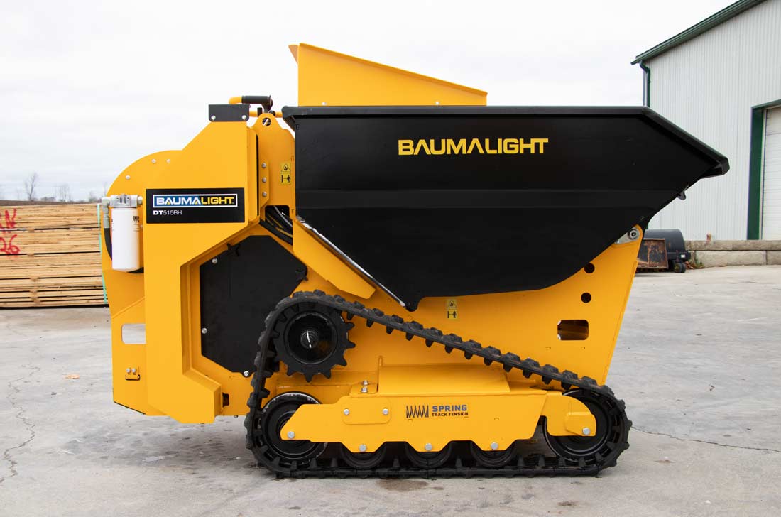 Baumalight dt515rh mini tracked dumper