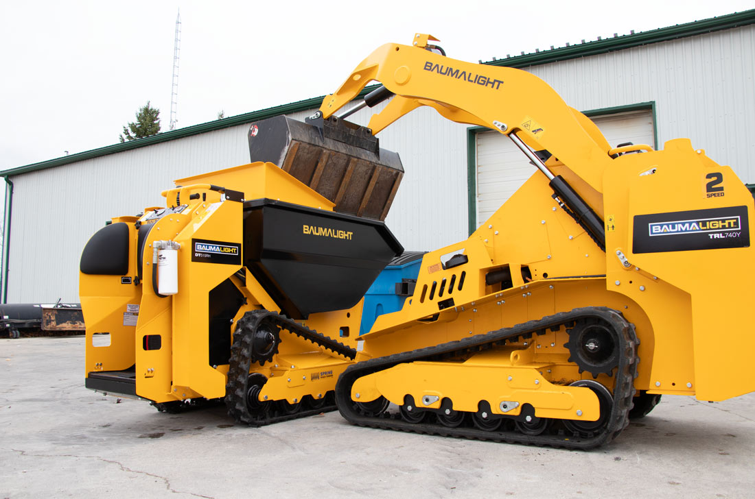 Dt515rh dumper with heavy duty bucket