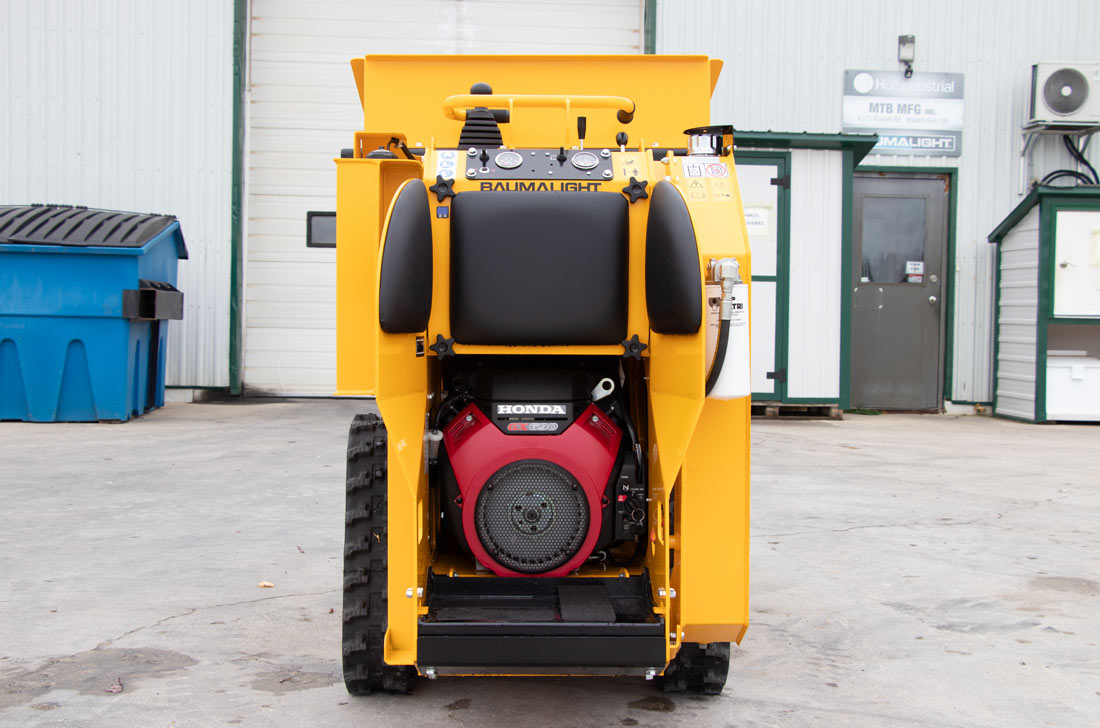 Honda gx690 powered dt515rh tracked dumper