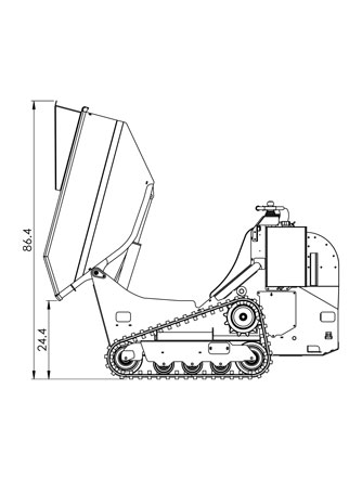 DT515RH BUCKET LIFTING