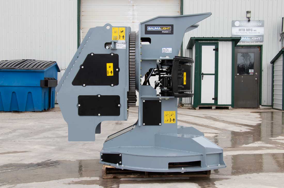 baumalight fgxd952 feller buncher for excavator