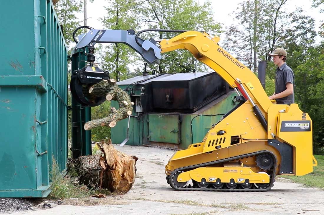 baumalight lmr316g moving logs action