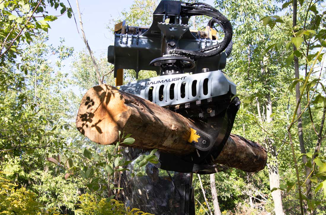 cutting stump using lsr724s saw