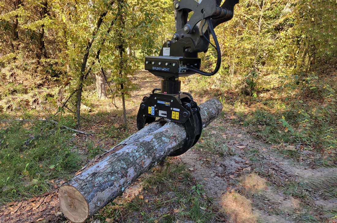 baumalight lxr524g field clearing operation