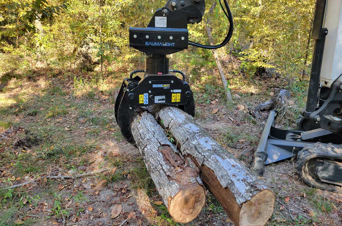 heavy duty lxi524g log grapple