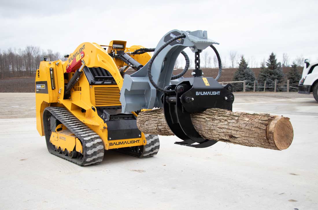 lmh316g on baumalight mini skidsteer