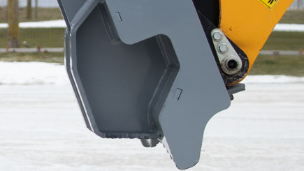 goupilles graissables sur les points de pivot