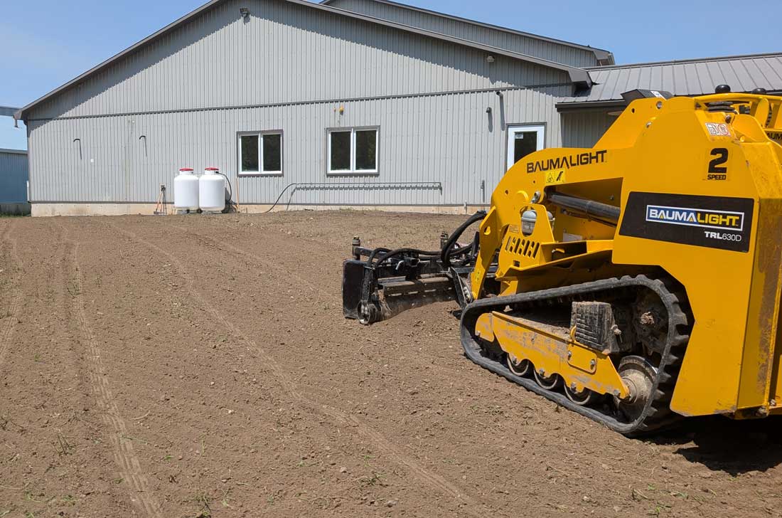 baumalight trl630d with power rake