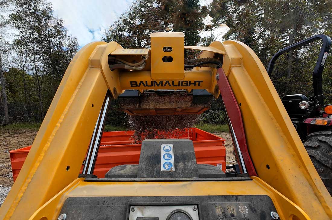 trl630d from operator compartment view