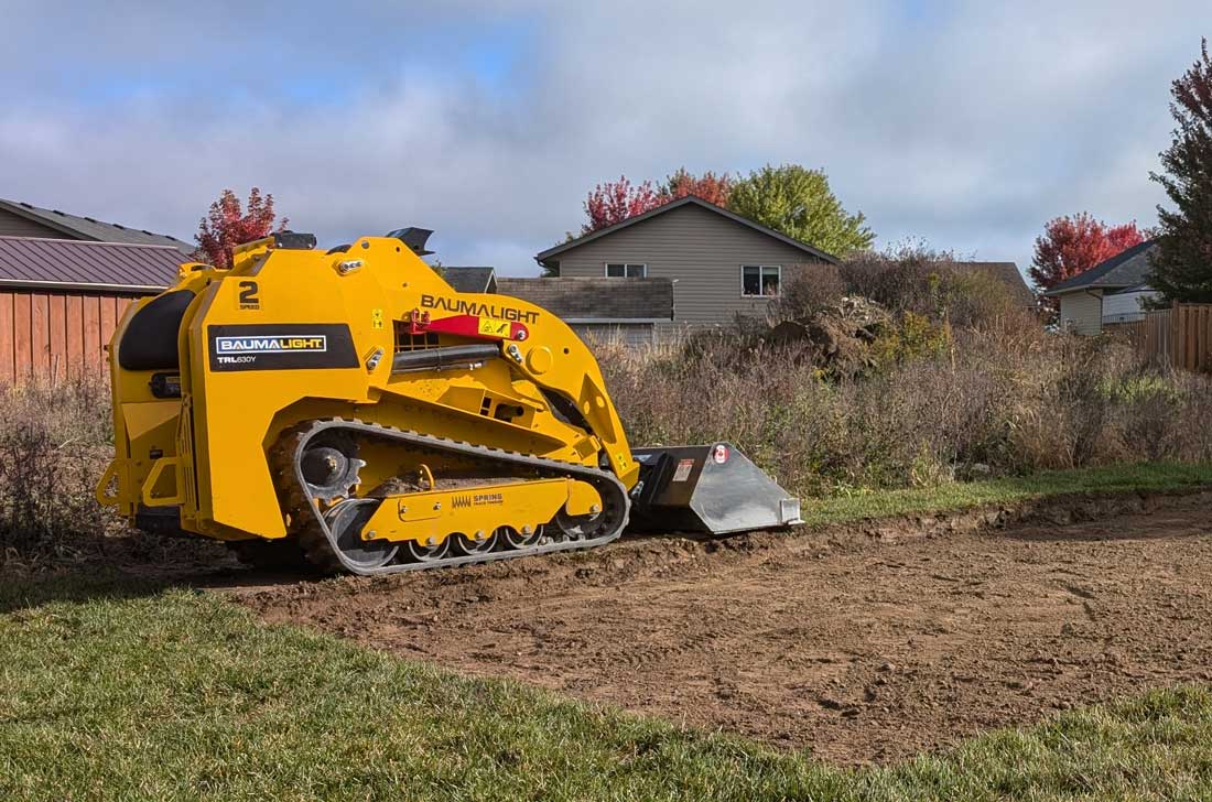 yanmar powered trl630y tracked mini skidsteer