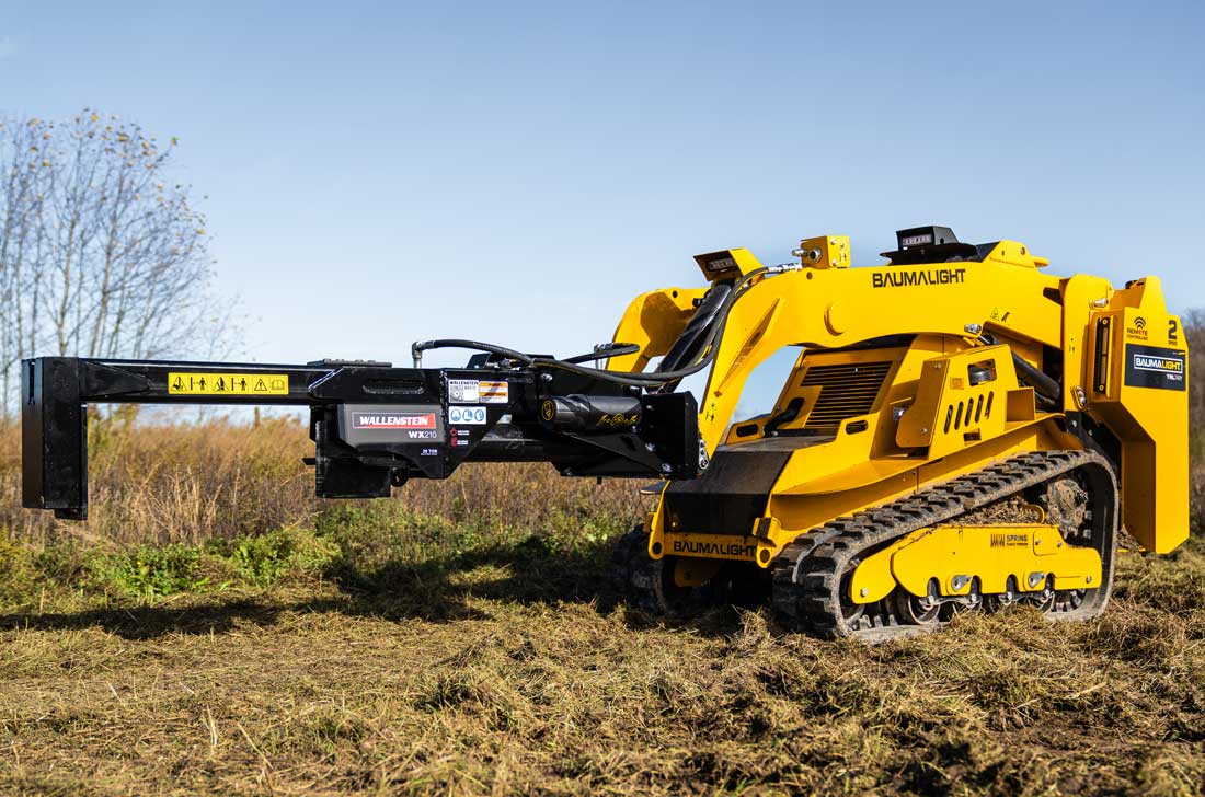 trl740y equipped with two speed drive