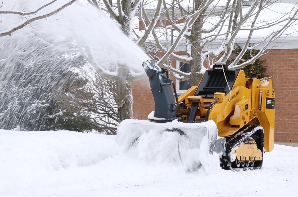 trl740y tracked remote control mini skidsteer