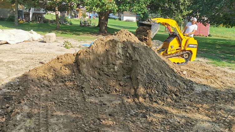 TRL620D On Site With utility Bucket