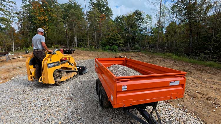 customer with trl630d in clearing site