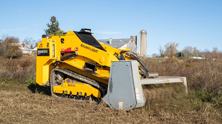 baumalight trl740y tracked mini skidsteer