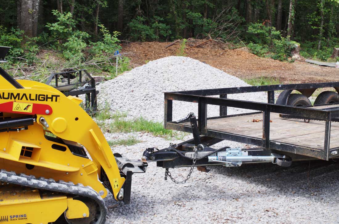 ball hitch for mini skid steer