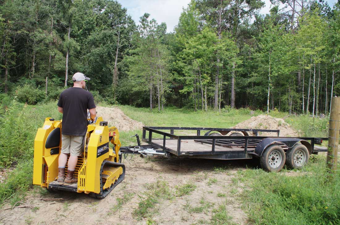 baumalight versatile trailer mover in action