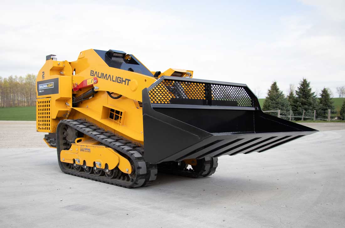 60 inch bucket on baumalight trl830k