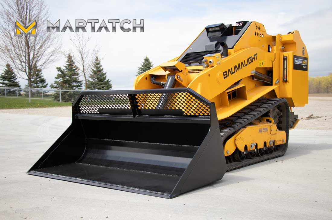 bobcat-utility bucket with top grill